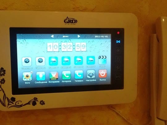 Відремонтований домофон Gardi Sense