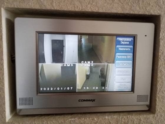 Відремонтований домофон Commax CDV-1020BE